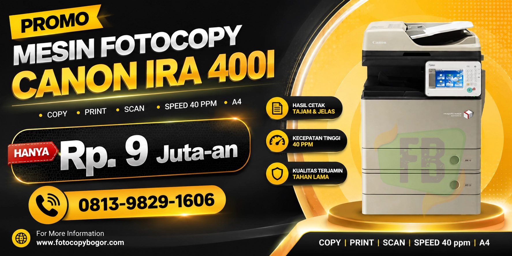 Promo Mesin Fotocopy